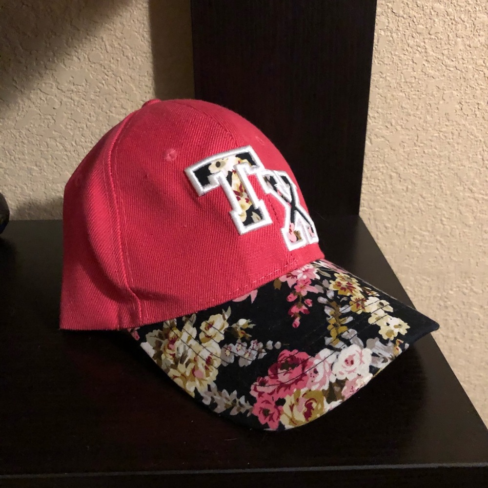 Floral Texas Pink Cap